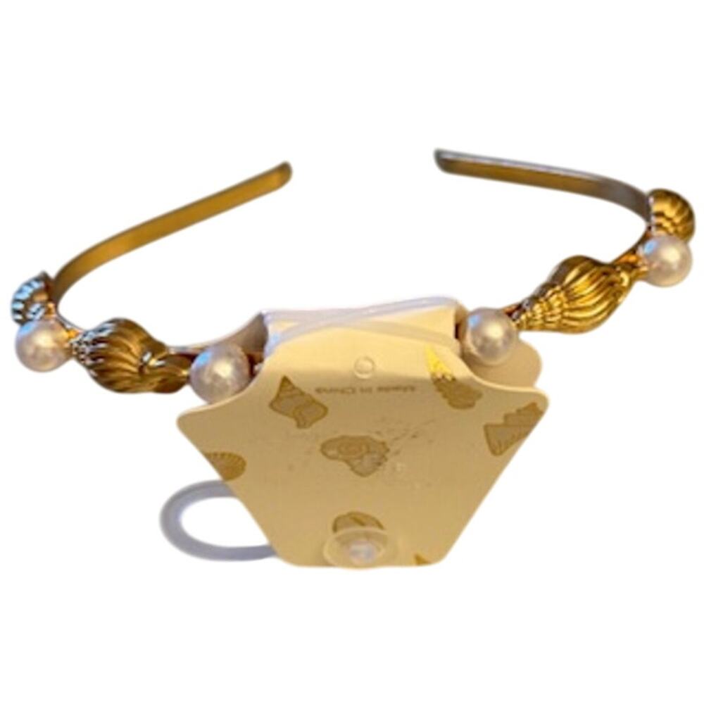 Piper K NEW Gold Shells and Pearls Headband